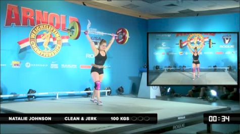 Natalie Johnson CJ 1 100 kgs