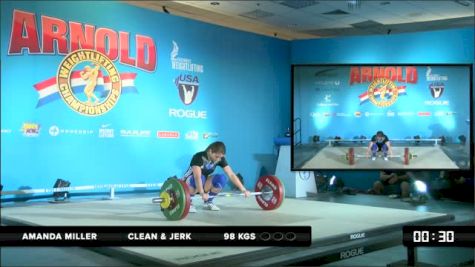 Amanda Miller CJ 2 98 kgs
