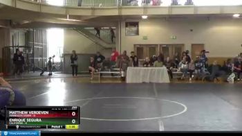 250 lbs 2nd Place Match (8 Team) - Matthew Veroeven, Minnesota Storm vs Enrique Segura, California