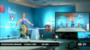 Christopher Branam CJ 157 kgs