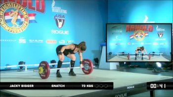 Jacky Bigger Snatch 73 kgs