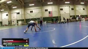 160 lbs Round 2 (16 Team) - Dylan Bower, York vs Brett Smith, Norton Community