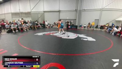 285 lbs Round 3 (8 Team) - Nick Nosler, Illinois vs Cameron Geuther, Iowa