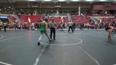 155 lbs Round 4 - Drake Blochlinger, Con-Kids Wrestling Club vs Logan Hoefing, Derby Wrestling Club