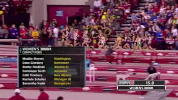 Women's 3k F01 (Scott #4 all-time, clinches Arkansas team title!)