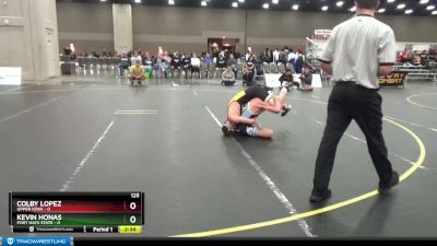 125 lbs 2nd Wrestleback (16 Team) - Colby Lopez, Upper Iowa vs Kevin Honas, Fort Hays State