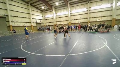 126 lbs Cons. Round 5 - Ben Kohler, UT vs Nick Meza, AZ