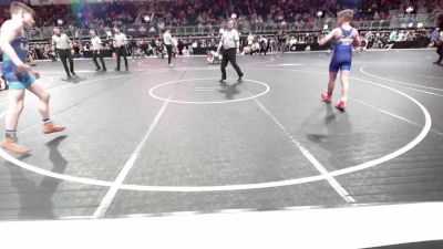 110 lbs Quarterfinal - Eli Brogden, North Desoto Wrestling Academy vs Adam Rea, Hawkins House Elite