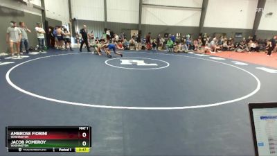 138 lbs Cons. Round 2 - Ambrose Fiorini, Washington vs Jacob Pomeroy, Washington