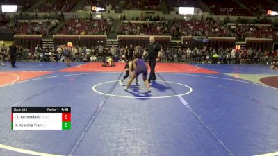 102 lbs Quarterfinal - Elyssa Armendariz, Moses Lake Wrestling Club vs Kailani Kealoha Tran, CJI Hawks