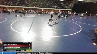 53 lbs 5th Place Match - Theodore Swedberg, Moen Wrestling Academy vs Kale McDermott, Iowa