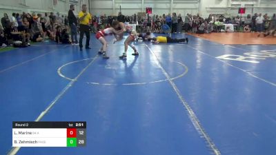 113 lbs Round 2 - Leah Marine, 84 Athletes vs Brin Zehmisch, Phoenix Wrestling Club