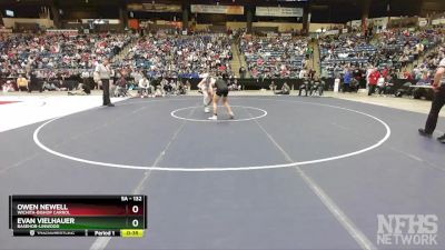 5A - 132 lbs 3rd Place Match - Owen Newell, Wichita-Bishop Carrol vs Evan Vielhauer, Basehor-Linwood