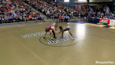 170lbs Match TESHAN CAMPBELL (PA Team) vs. FOX BALDWIN (USA Team)