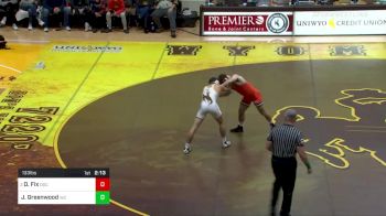 133 lbs Job Greenwood, Wyoming Cowboys vs Daton Fix, Oklahoma State Cowboys