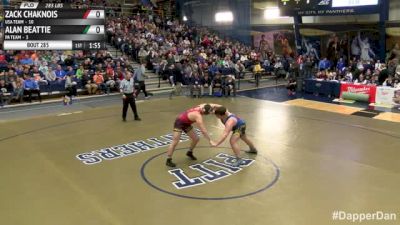 285lbs Match ZACK CHAKNOIS (USA Team) vs. ALAN BEATTIE (PA Team)