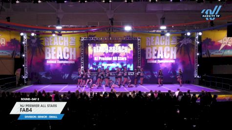 NJ Premier All Stars - Fab4 [2024 L4 Senior - Small Day 2] 2024 ACDA Reach the Beach Cheer Grand Nationals