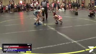 76 lbs Round 3 (10 Team) - Sydney Daxberger, PinkWave vs Dani Schlachter, MGW-Power Punch