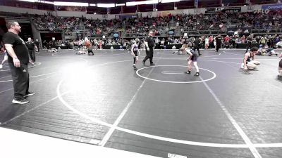 75 lbs Consi Of 8 #1 - Jack Lattimer, Pittsburg Wrestling Club vs Brock Gibson, East Kansas Eagles