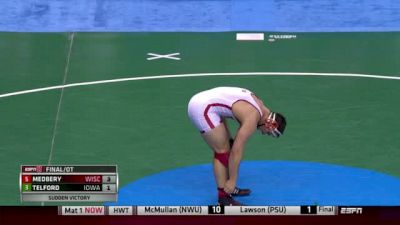 285 c, Connor Medberry, Wisconsin  vs Bobby Telford, Iowa