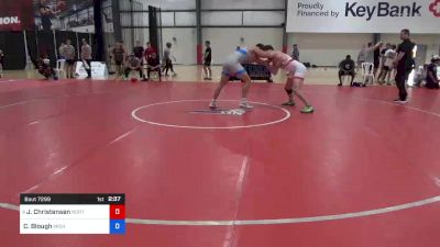 97 kg Consi Of 8 #1 - Jacob Christensen, Northern Illinois RTC vs Carter Blough, Michigan