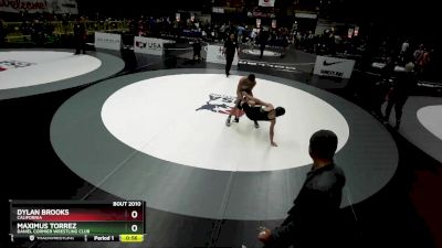 125 lbs Champ. Round 2 - Maximus Torrez, Daniel Cormier Wrestling Club vs Dylan Brooks, California