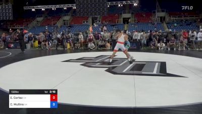 132 lbs Rnd Of 16 - Elijah Cortez, California vs Collin Mullins, Georgia