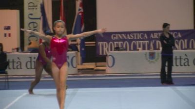 Simone Biles Sticks Layout Full Out, Day 2 Training - Jesolo 2015