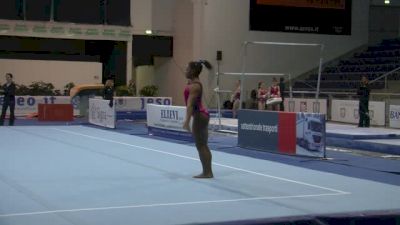 Simone Biles 2 Pass Floor Routine, Day 2 Training - Jesolo 2015