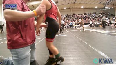 Semifinal - JaKel Ziegenfuss, Springdale Youth Wrestling Club vs Beckett Vann, Barnsdall Youth Wrestling