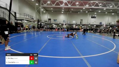 68 lbs Rr Rnd 3 - Tanner McCray-Bey, Rampage vs Vincent Cardella, Savage Wrestling