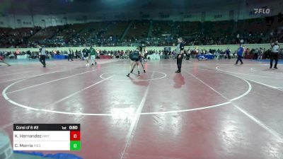 130 lbs Consi Of 8 #2 - Karen Hernandez, Hinton Comets vs Corren Morris, Piedmont