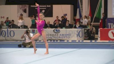 USA, Norah Flatley, 14.35 FX, Team/AA Finals - Jesolo 2015