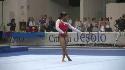 USA, Simone Biles, 15.95 Floor Routine, Team/AA Finals - Jesolo 2015