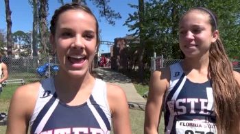 Estero Girls 4x800 on team chemistry