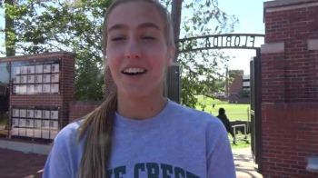 Julia Montgomery happy with PR's all around