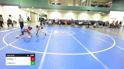 75 lbs Consolation - Jhakai Roller, TN vs Ty Martin, IA