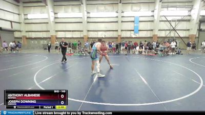 145 lbs Semifinal - Anthony Albanese, Nevada vs Joseph Downing, Oregon