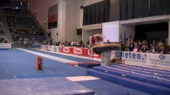 France, Camille Bahl, 13.975 VT, Event Finals - Jesolo 2015