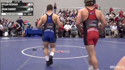 182lbs Finals Dylan Wisman (VA) vs. Dean Sherry (NJ)