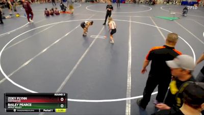 80 lbs Round 3 - Zoey Flynn, Farmington vs Bailey Pearce, Apple Valley