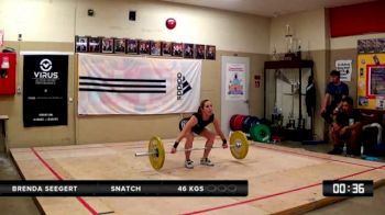 Session 8 Women's B Snatch