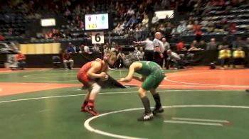 85lbs Finals Division Two Evan Rizzo (Red) vs. Logan Niceswanger (Green)