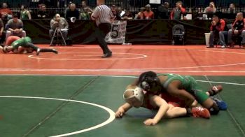 80lbs Finals Division Three Edward Neitenbach (Red) vs. Deaondrea Darden (Green)