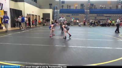 70 lbs Cons. Round 3 - Kamdyn Weiman, North East Junior vs Noah Molina, PAL