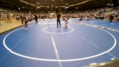 86 lbs Semifinal - Braxton Jones, Collinsville Cardinal Youth Wrestling vs Griffin Sensintaffar, Keystone Wrestling Club