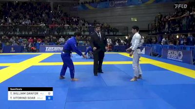 TADIYAH WILLIAM DANFORTH vs THALISON VITORINO SOARES 2023 European Jiu-Jitsu IBJJF Championship