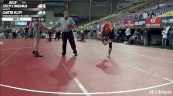 220lbs Semi-finals Carter Isley (Young Bucks Wrestling Club) vs. Jeremy Rodman (MN Elite)