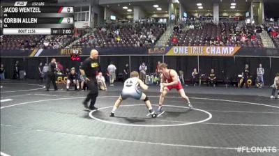 152lbs Semi-finals Jacob Wentzel (PA) vs. Corbin Allen (VA)