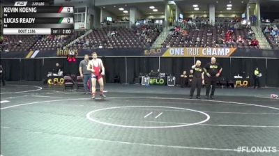 220lbs Semi-finals Kevin Koenig (MI) vs. Lucas Ready (MI)